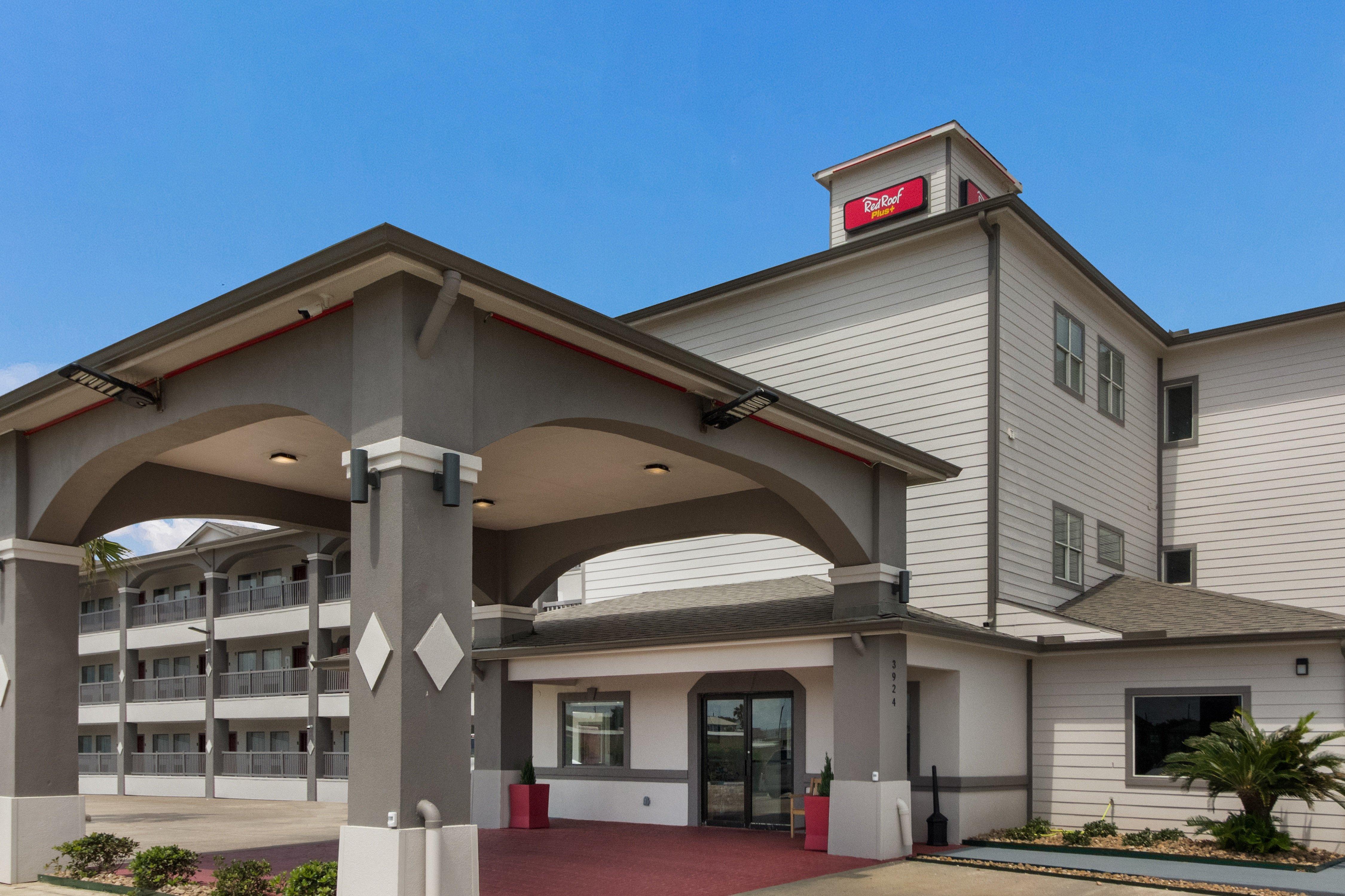 Red Roof Inn Plus + Galveston - Beachfront Eksteriør bilde