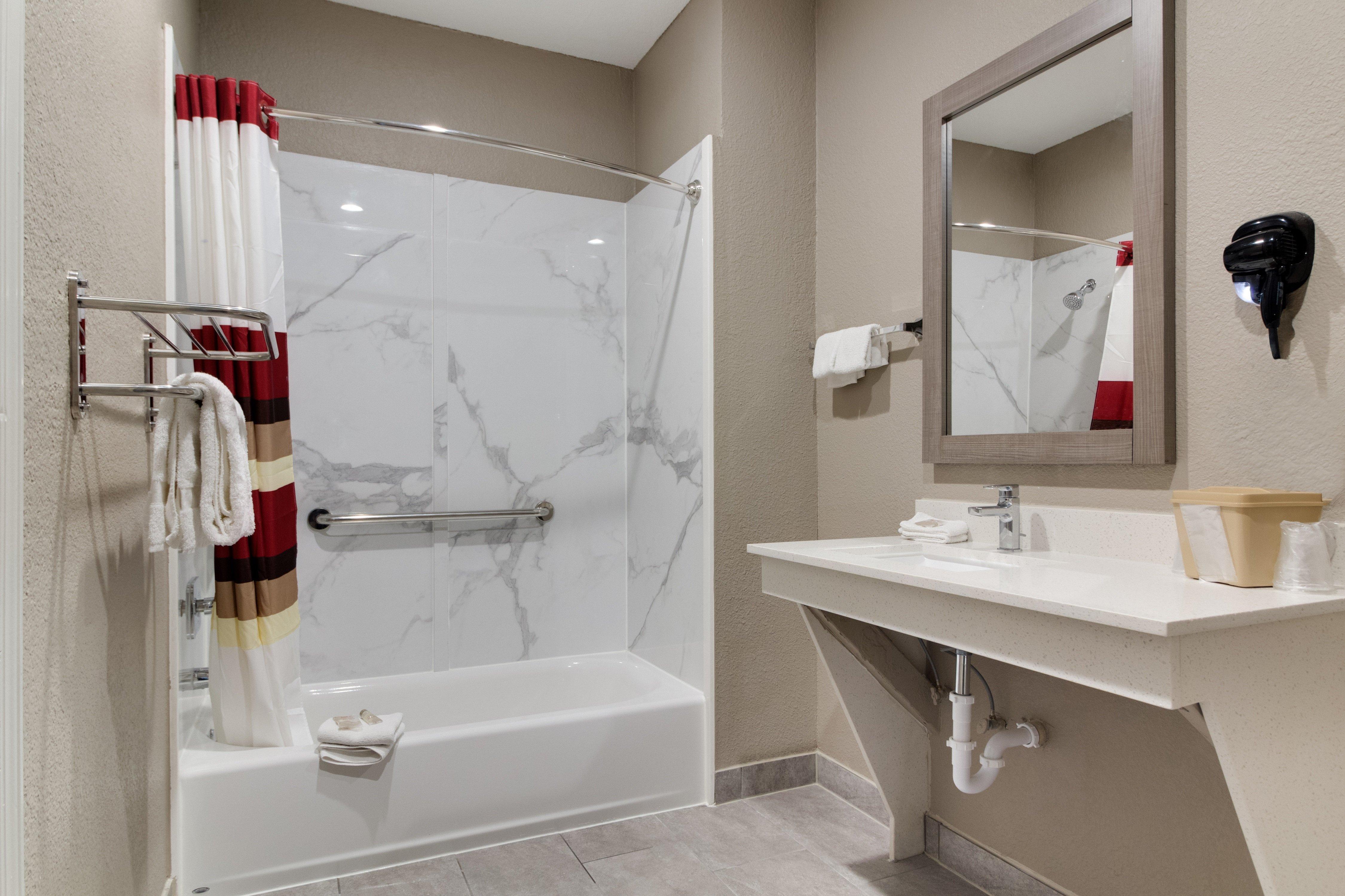 Red Roof Inn Plus + Galveston - Beachfront Eksteriør bilde
